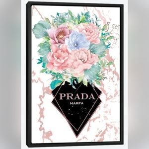 Prada 8 1/2"x11" Framed Wall Art